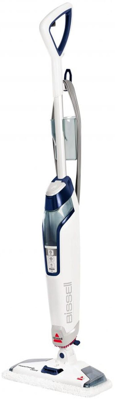 Bissell - PowerFresh Deluxe Handstick Steam Mop - White/Blue