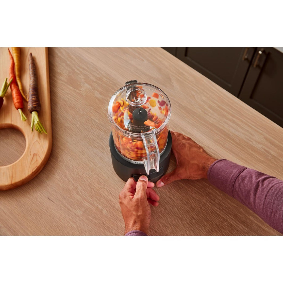 KitchenAid - Cordless Go 5 Cup Food Chopper Without Battery - Matte Black