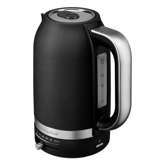 KitchenAid - 1.7L Core Kettle - Cast Iron Black