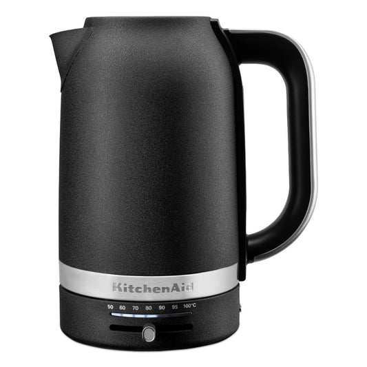 KitchenAid - 1.7L Core Kettle - Cast Iron Black