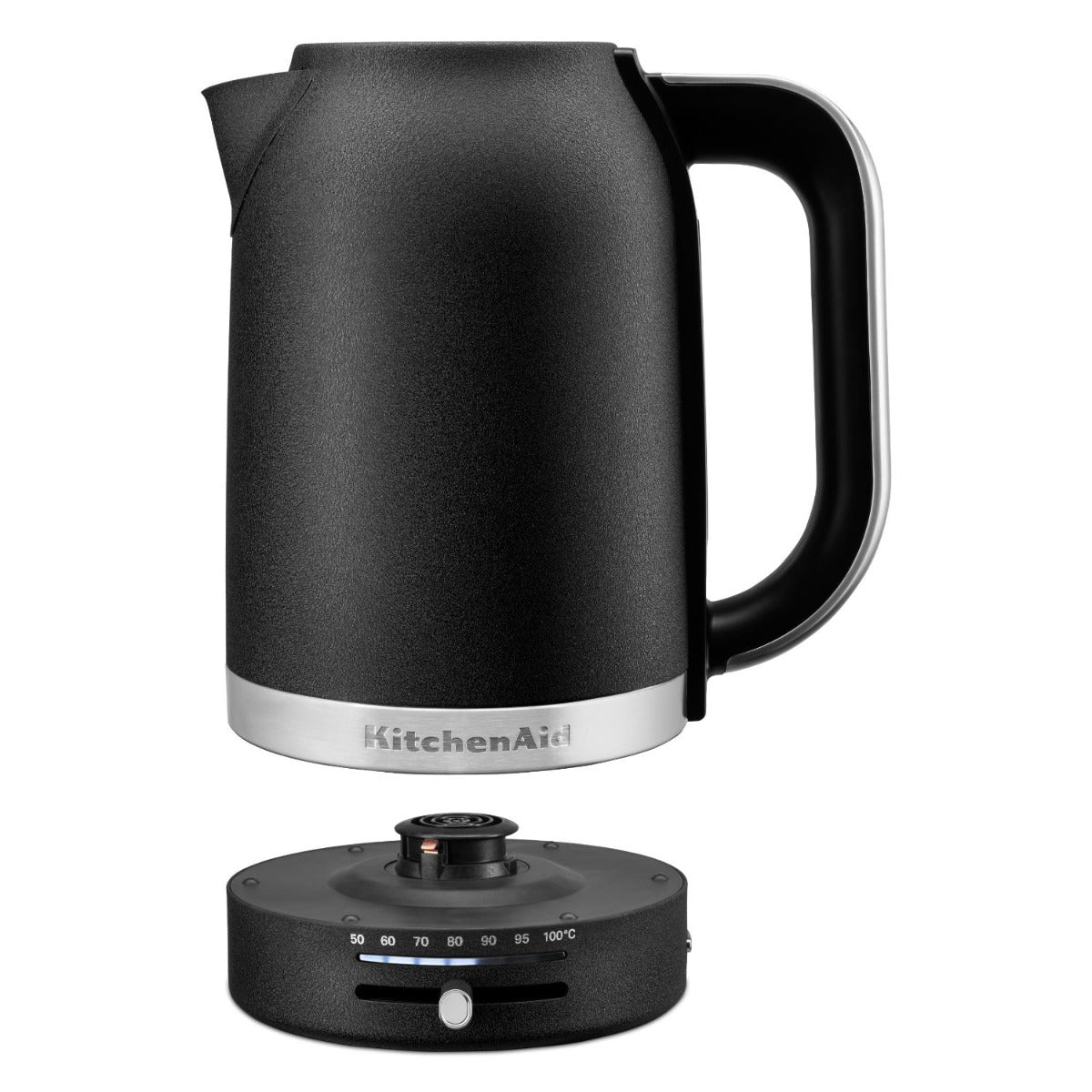 KitchenAid - 1.7L Core Kettle - Cast Iron Black