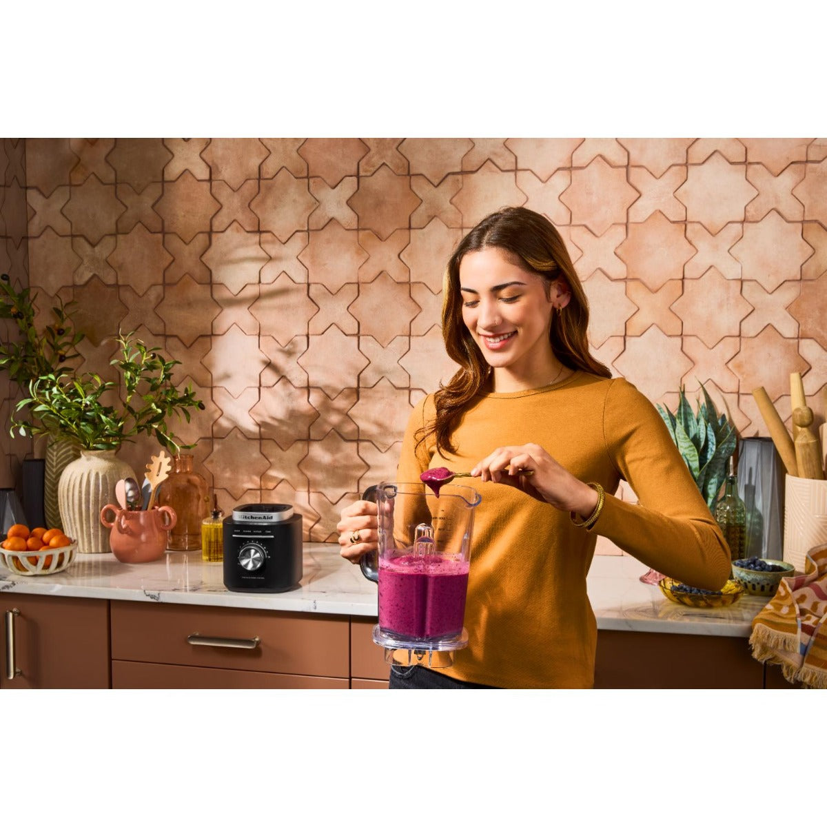 KitchenAid - Pure Power Blender - Black Matte