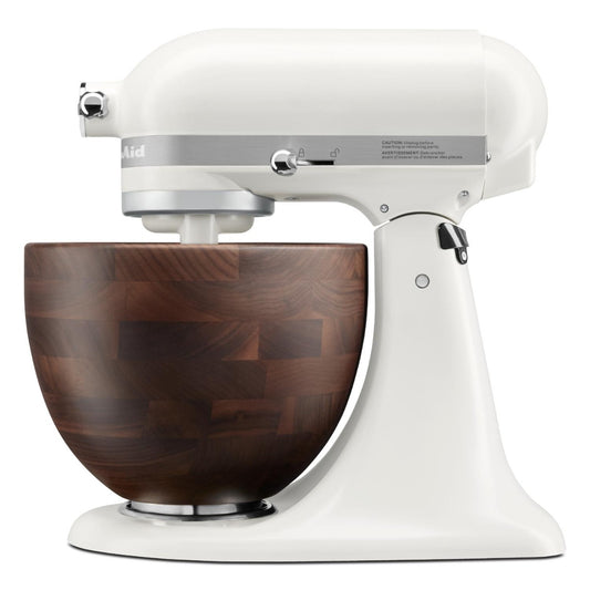 KitchenAid - KSM156 Stand Mixer with Walnut Wood Bowl