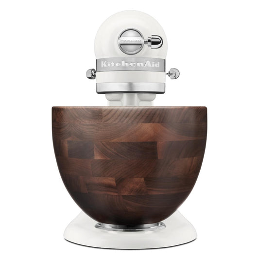 KitchenAid - KSM156 Stand Mixer with Walnut Wood Bowl