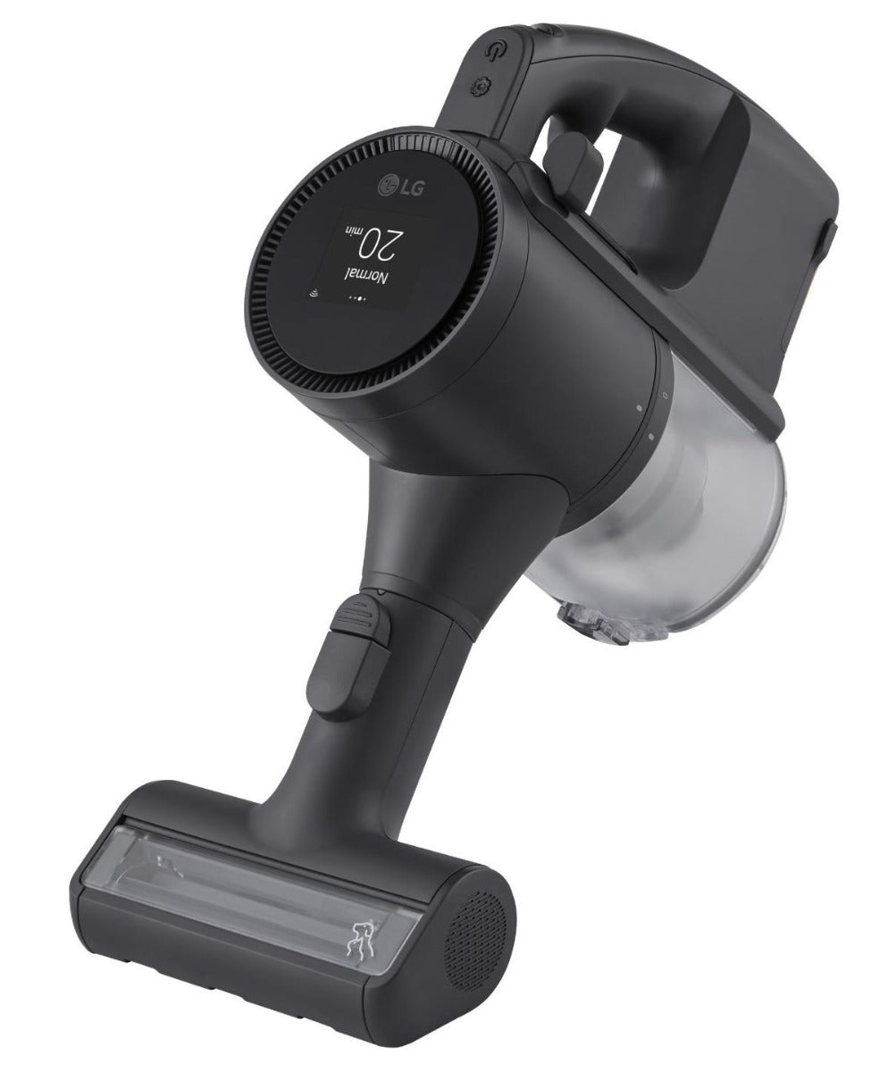 LG - CordZero Auto Empty Handstick w LED Spray Mop + Dual Floor Max Nozzle
