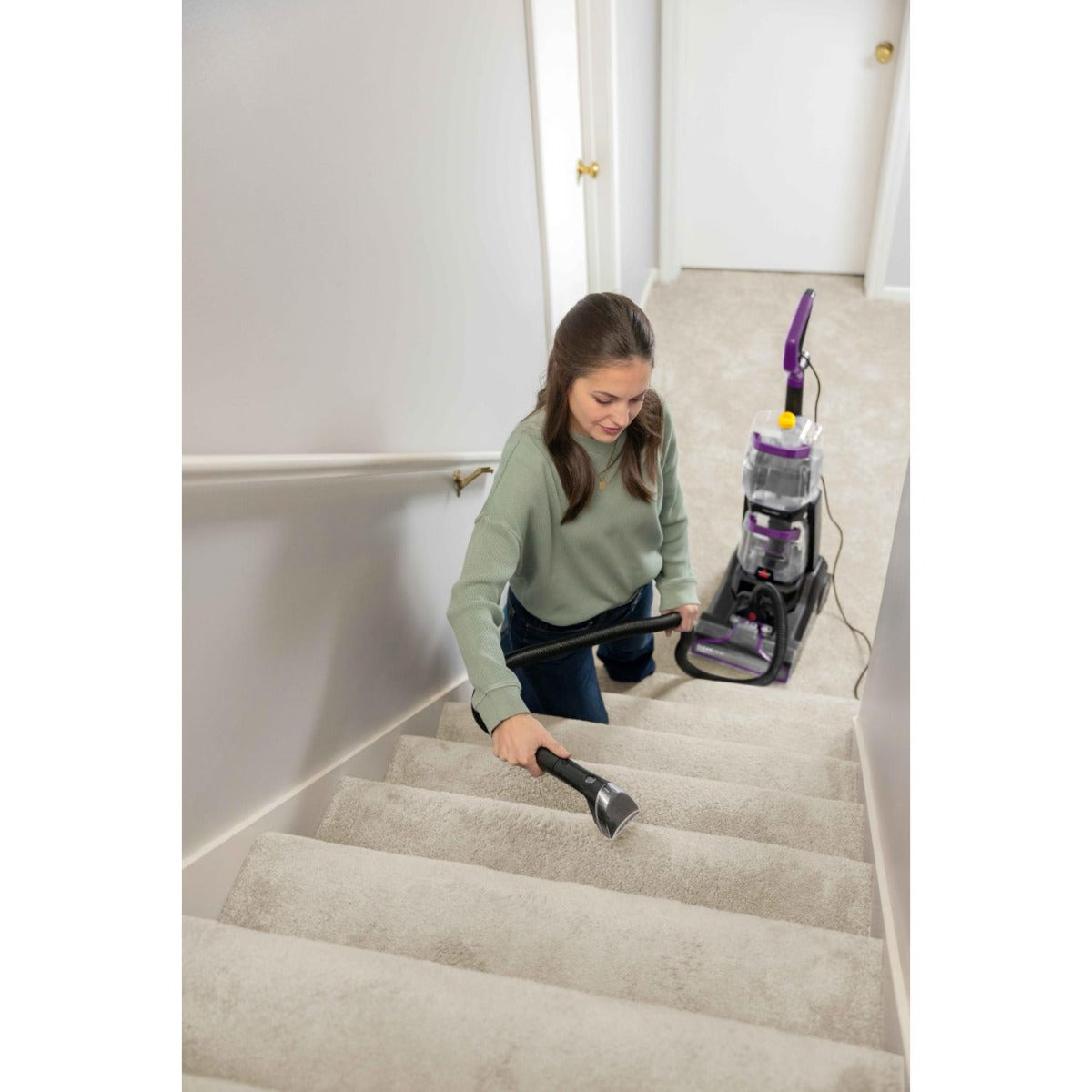 Bissell - PowerClean Max Upright Carpet & Upholstery Cleaner