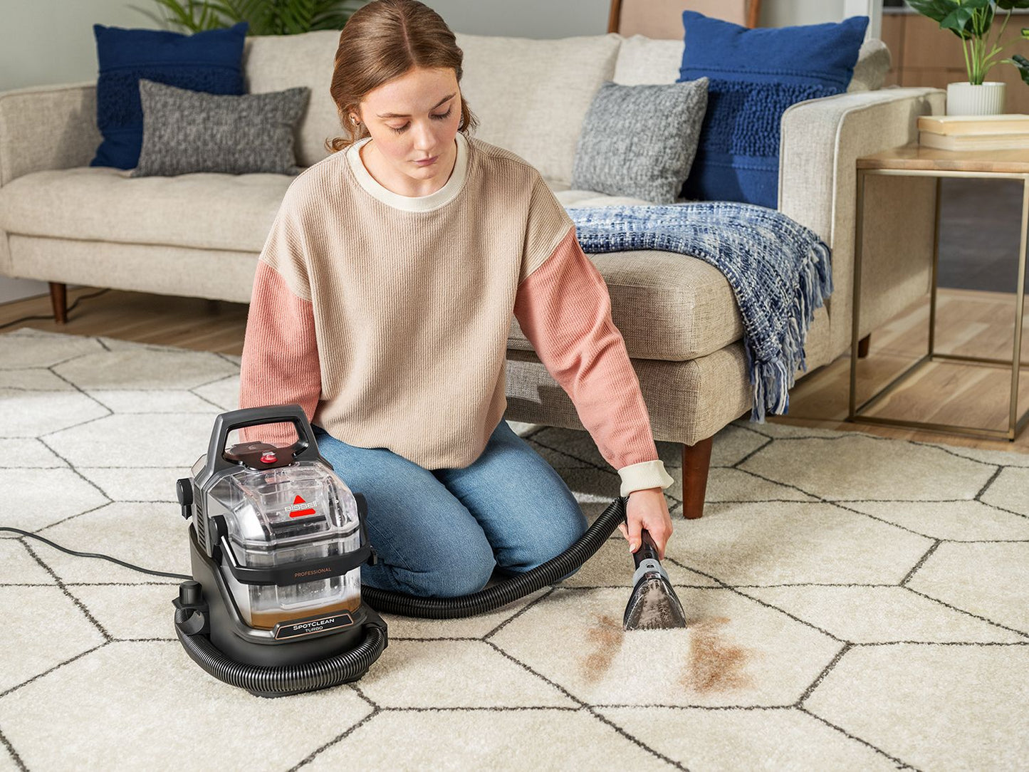 Bissell - SpotClean Turbo Professional Carpet and Upholstery Cleaner