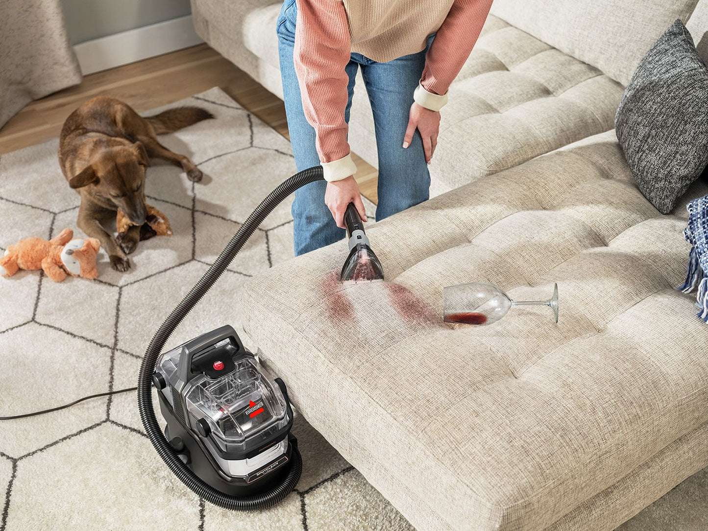 Bissell - SpotClean Turbo Professional Carpet and Upholstery Cleaner