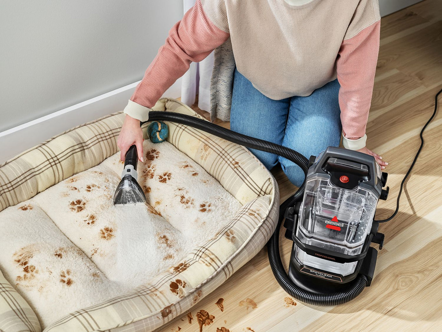 Bissell - SpotClean Turbo Professional Carpet and Upholstery Cleaner
