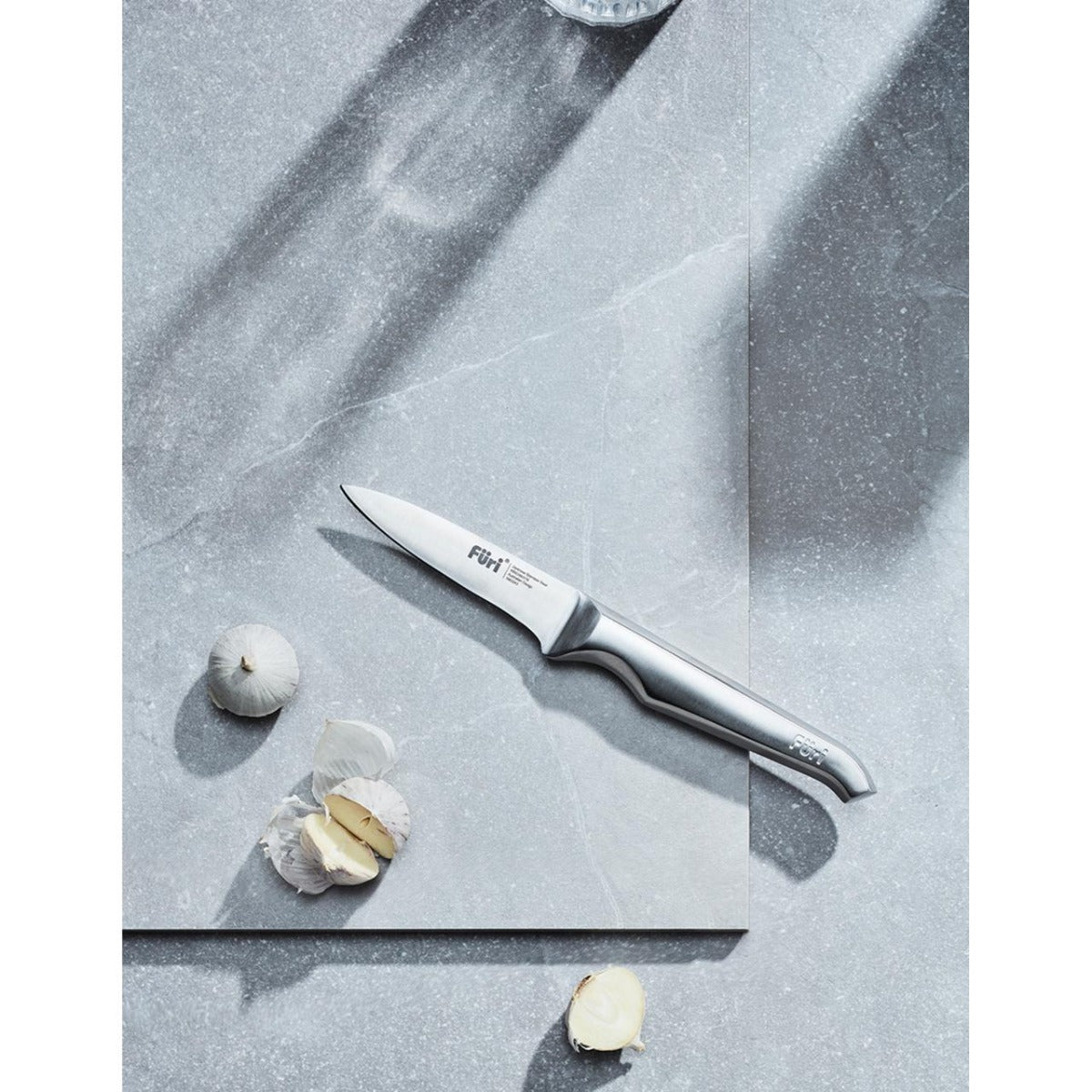 Furi - 5 Piece Wooden Knife Block Set