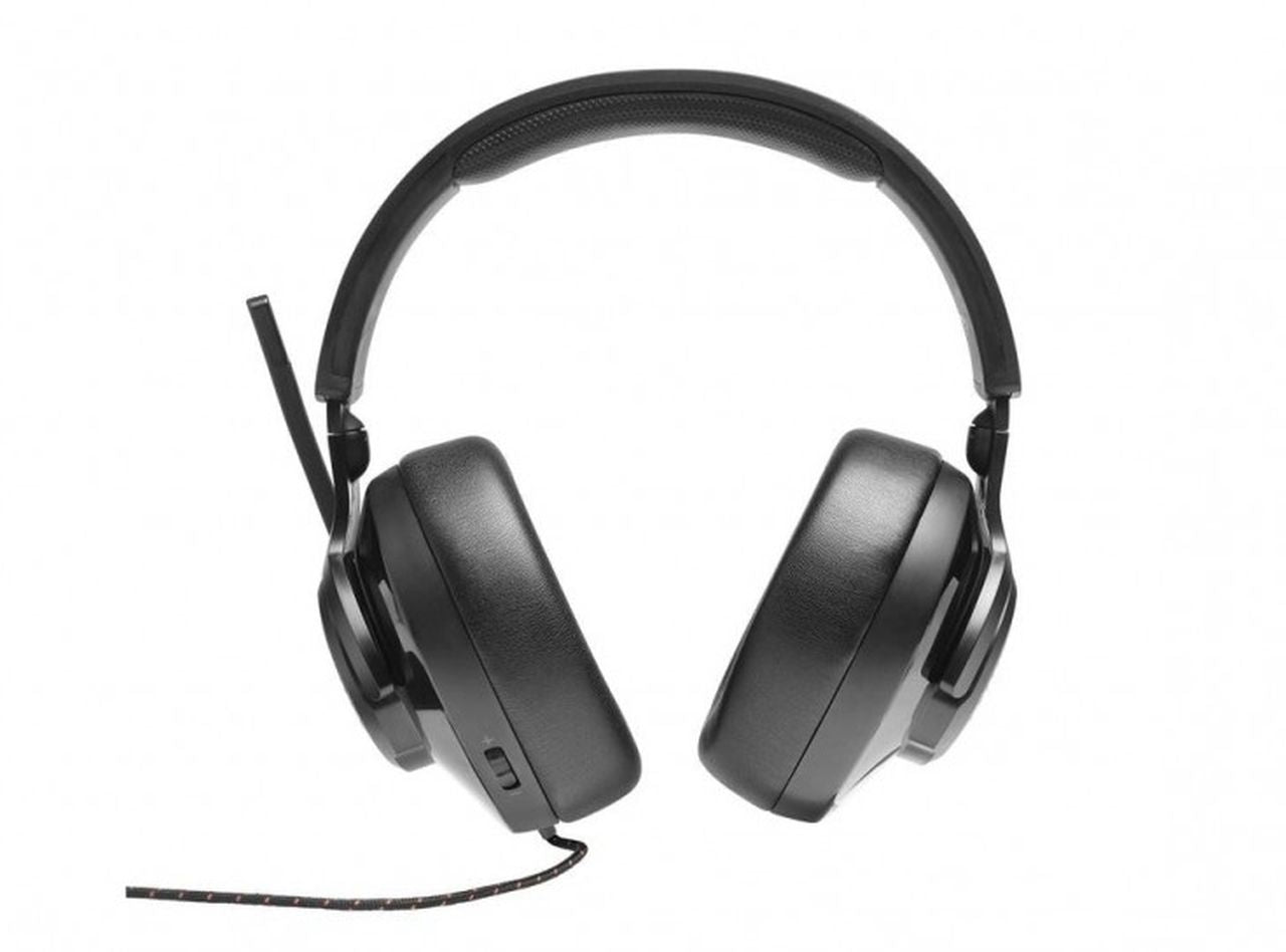 JBL Quantum 200Wired Over ear Gaming Headset with Flipup Mic - Black