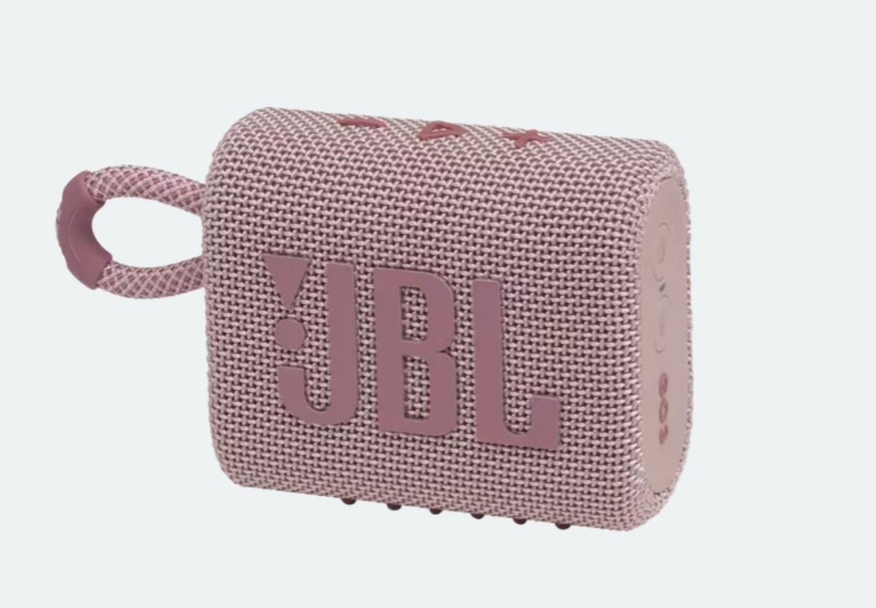 JBL GO 3 Portable Waterproof Speaker - Pink