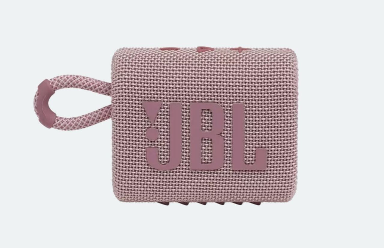 JBL GO 3 Portable Waterproof Speaker - Pink