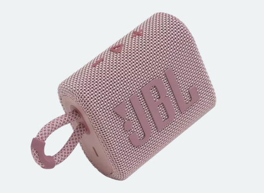 JBL GO 3 Portable Waterproof Speaker - Pink