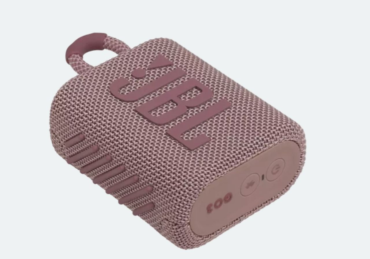 JBL GO 3 Portable Waterproof Speaker - Pink