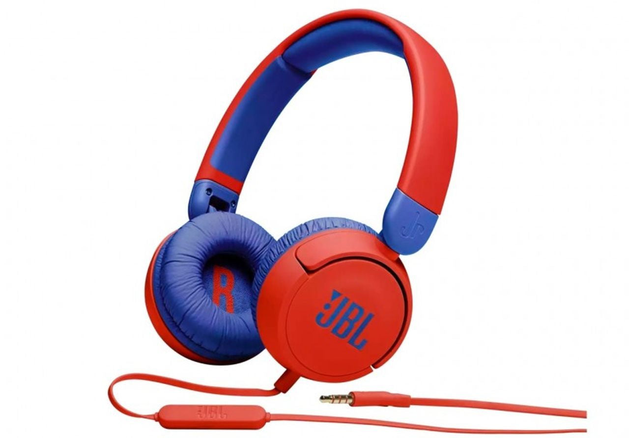 JBL JR310 Kids On-Ear Headphones - Red