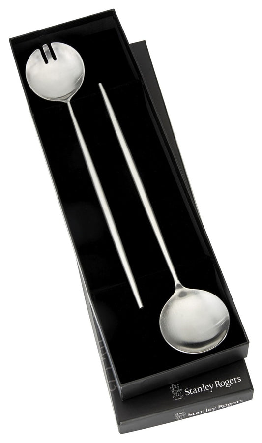 Stanley Rogers - Piper Satin Premium 18/10 forged heavyweight Salad Server Set - S/S