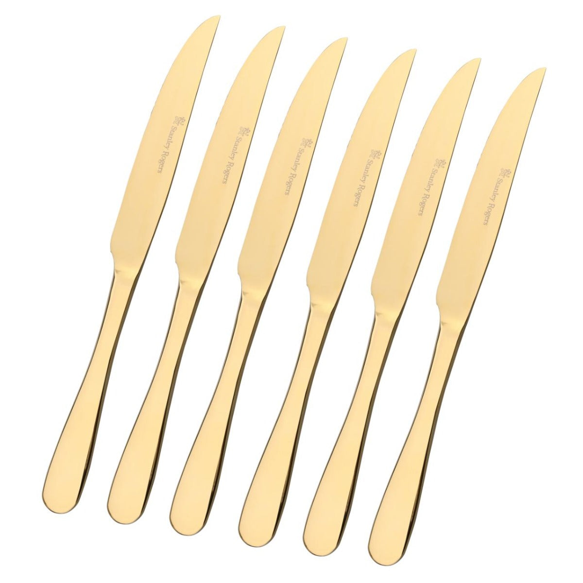 Stanley Rogers - Albany Gold 6 Pce Steak Knife Set