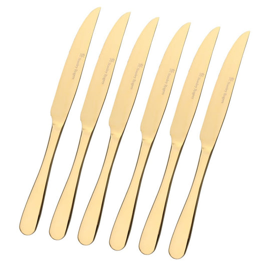 Stanley Rogers - Albany Gold 6 Pce Steak Knife Set