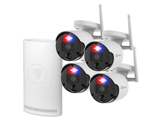 Swann Secure Alert 4 Camera 4 Channel 4K Ultra