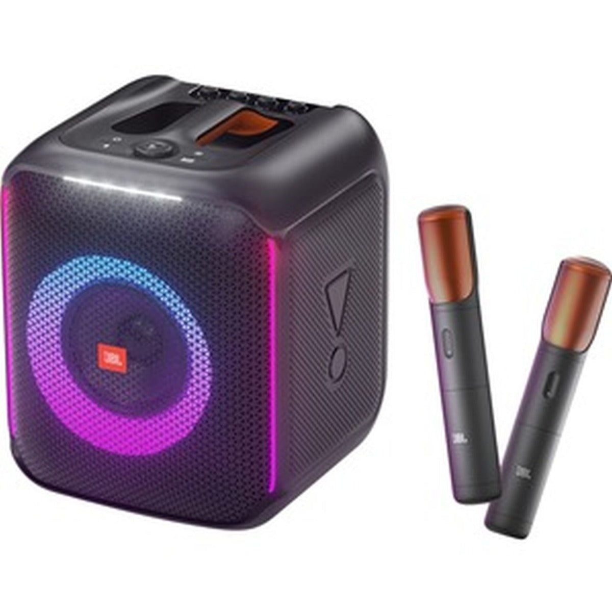 JBL Encore Compact Partybox w. 2 mics