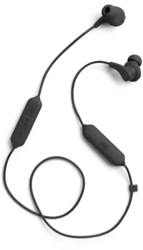 JBL - Endurance Run 2 Wired In Ear Buds - Black