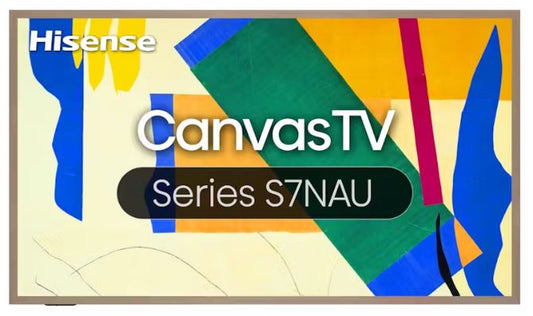 Hisense - 55" Canvas TV S7NAU 4K QLED TV
