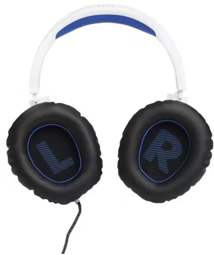 JBL - Quantum 100P Wired Over Ear Gaming Headset - White (PS version)