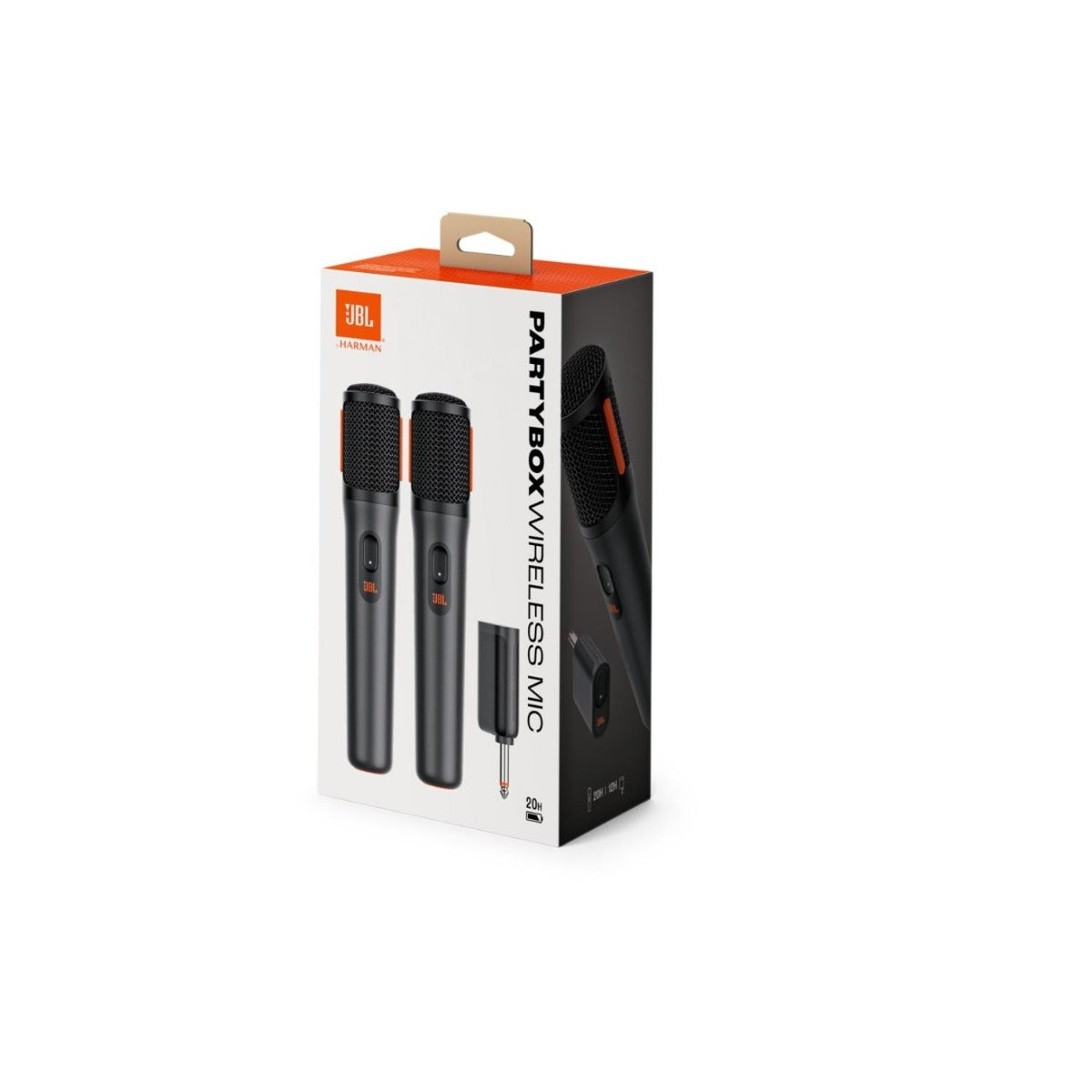 JBL - 2 pack Wireless Digital Microphones for the PartyBox 2