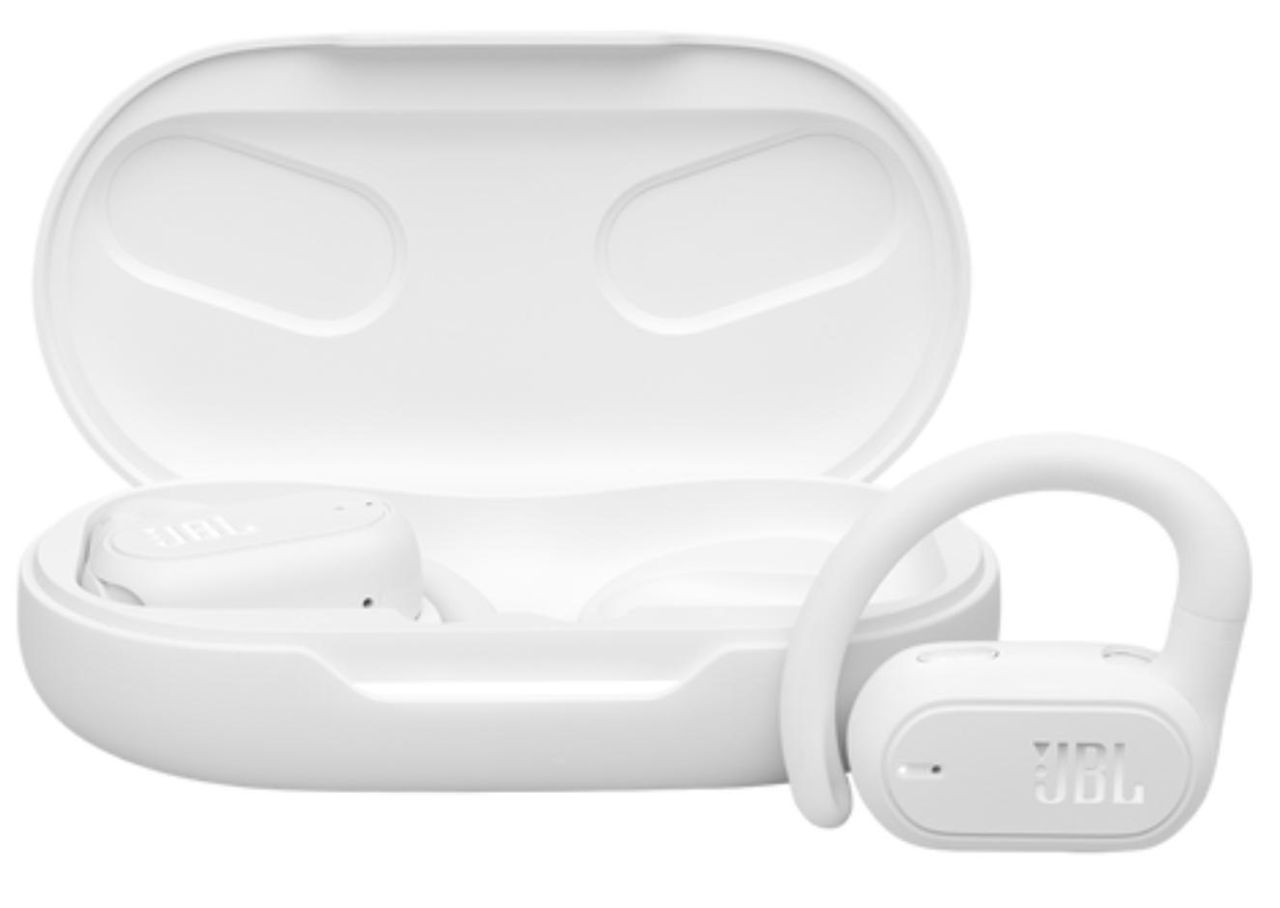 JBL - Soundgear Sense Air Conduction Headphones - White