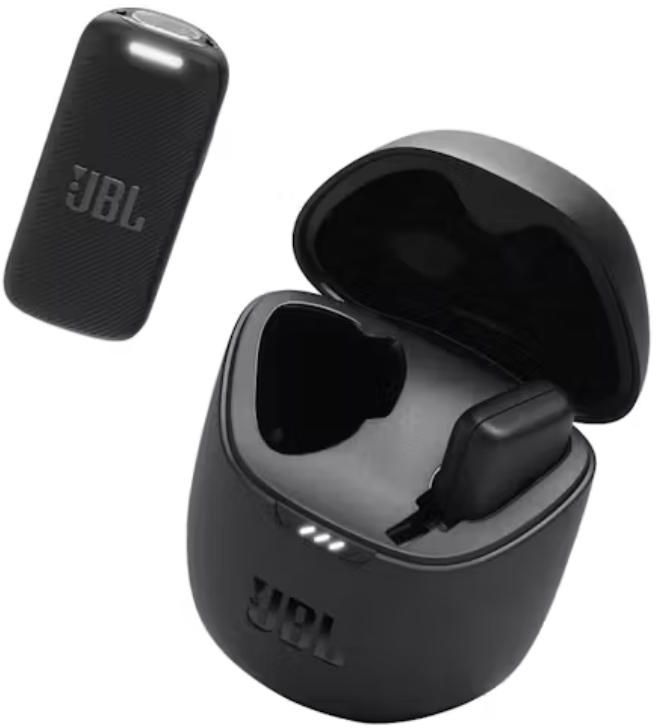 JBL - Quantum Stream Wireless Lightning Mic - Black