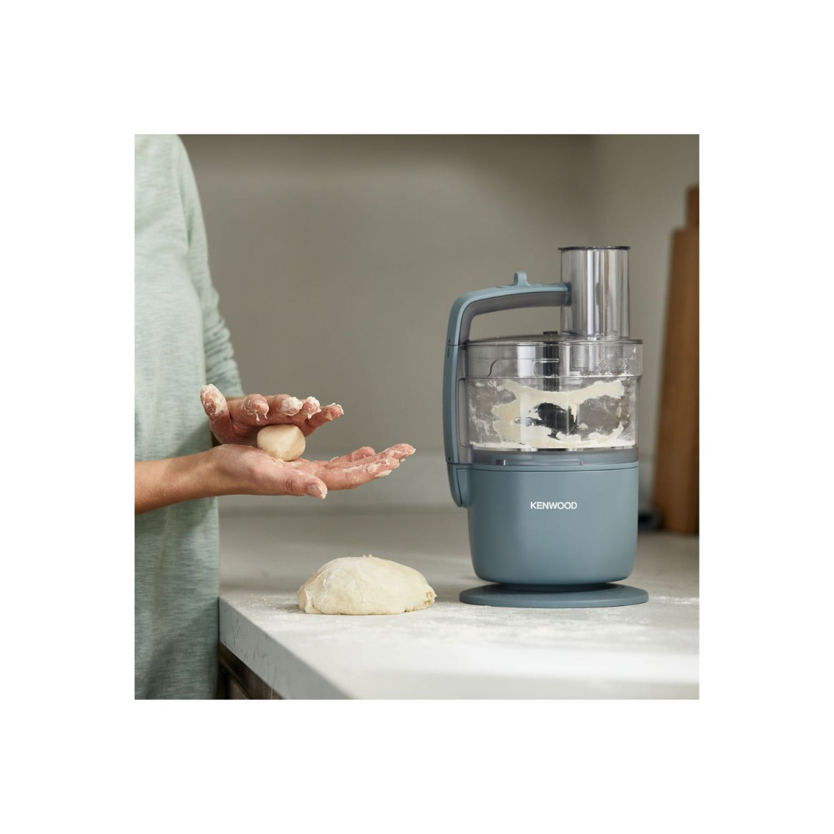 Kenwood - MultiPro Go Super Compact Food Processor - Blue