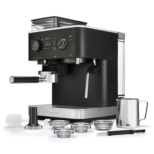 KitchenAid - Semi Auto Espresso Machine - Cast Iron