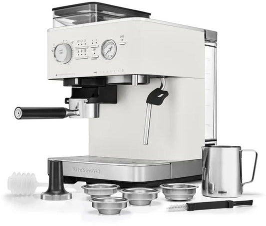 KitchenAid - Semi Auto Espresso Machine - Porcelain