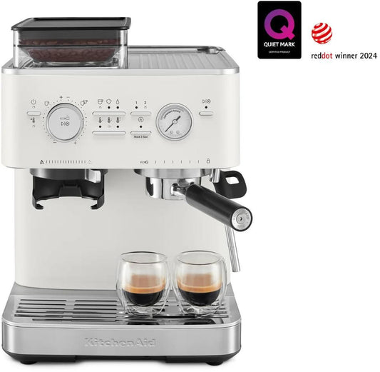KitchenAid - Semi Auto Espresso Machine - Porcelain