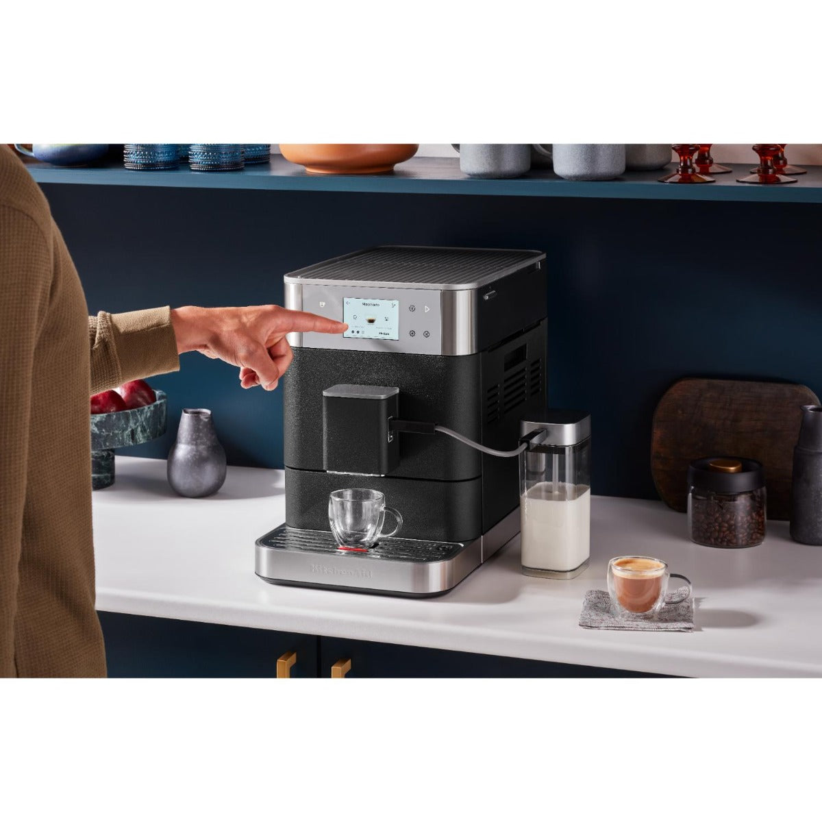 KitchenAid - KF7 Fully Automatic Espresso Machine - Cast Iron