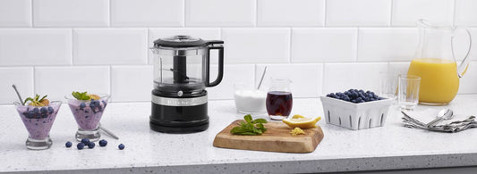 KitchenAid - Mini 3.5 Cup Food Chopper - Onyx Black