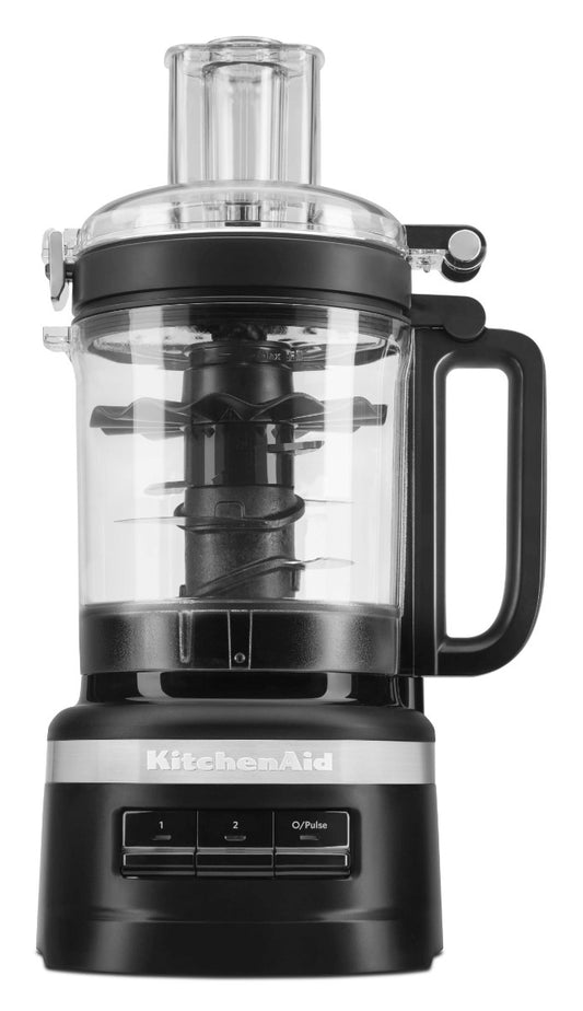KitchenAid - 9 Cup/2.1L Food Processor - Matte Black