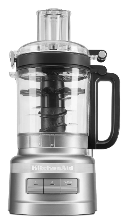 KitchenAid - 9 Cup/2.1L Food Processor - Contour Silver