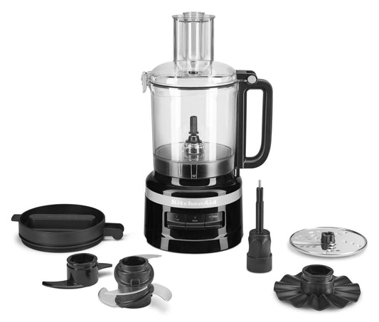 KitchenAid - 9 Cup/2.1L Food Processor - Onyx Black