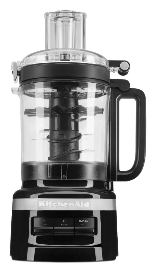 KitchenAid - 9 Cup/2.1L Food Processor - Onyx Black