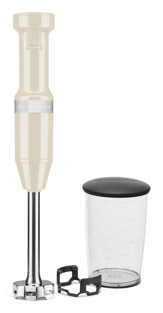 KitchenAid - Corded Hand Blender in Almond Cream