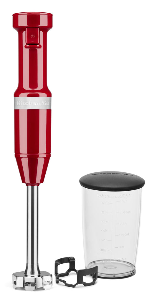 KitchenAid - Corded Hand Blender - Empire Red