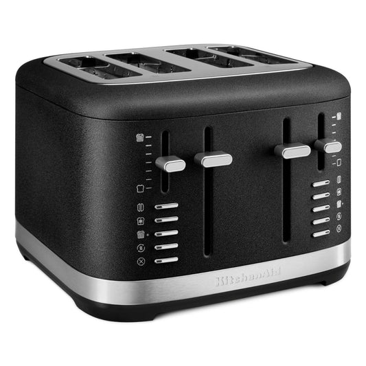 KitchenAid - 4 Slice Toaster - Cast Iron Black