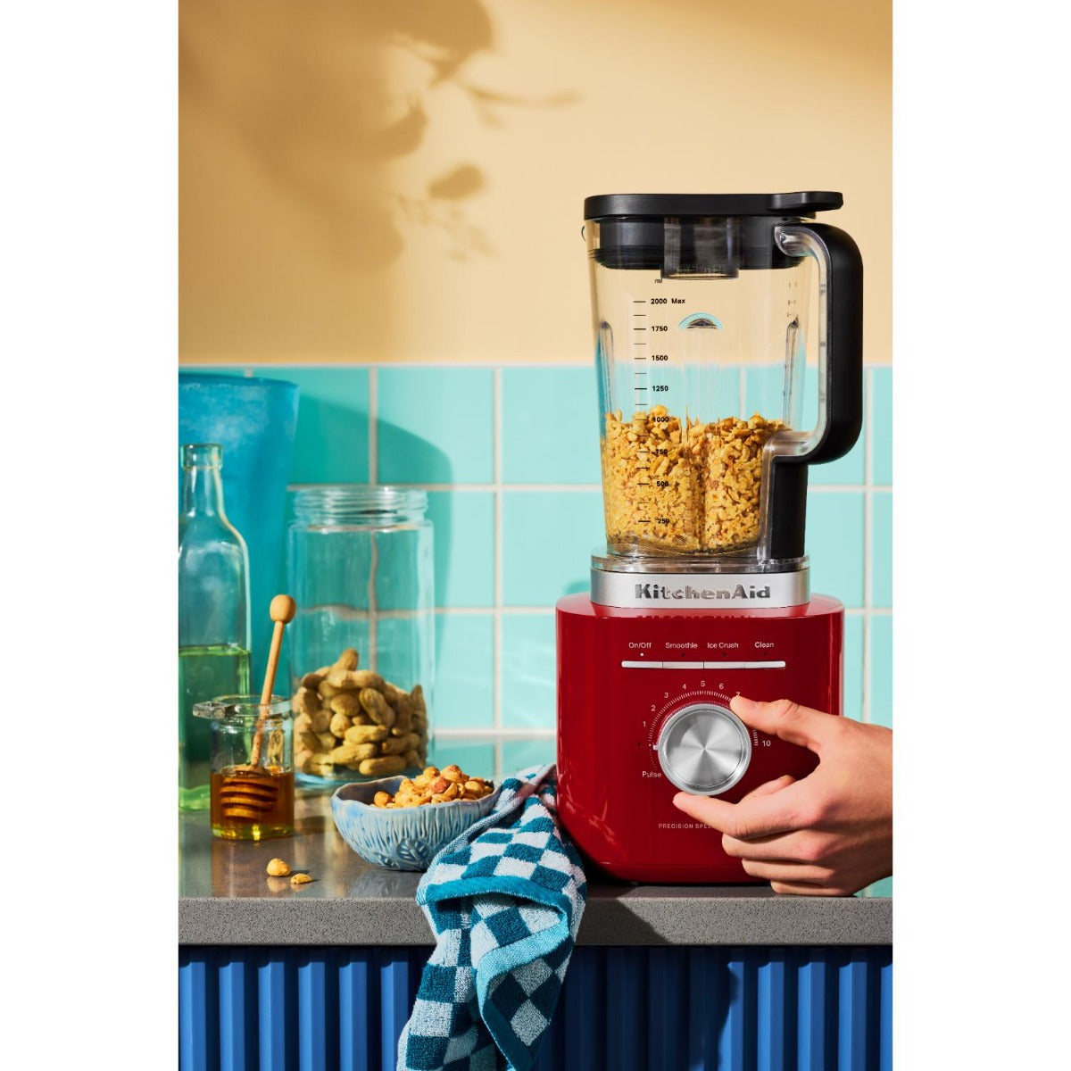KitchenAid - Pure Power Blender - Empire Red