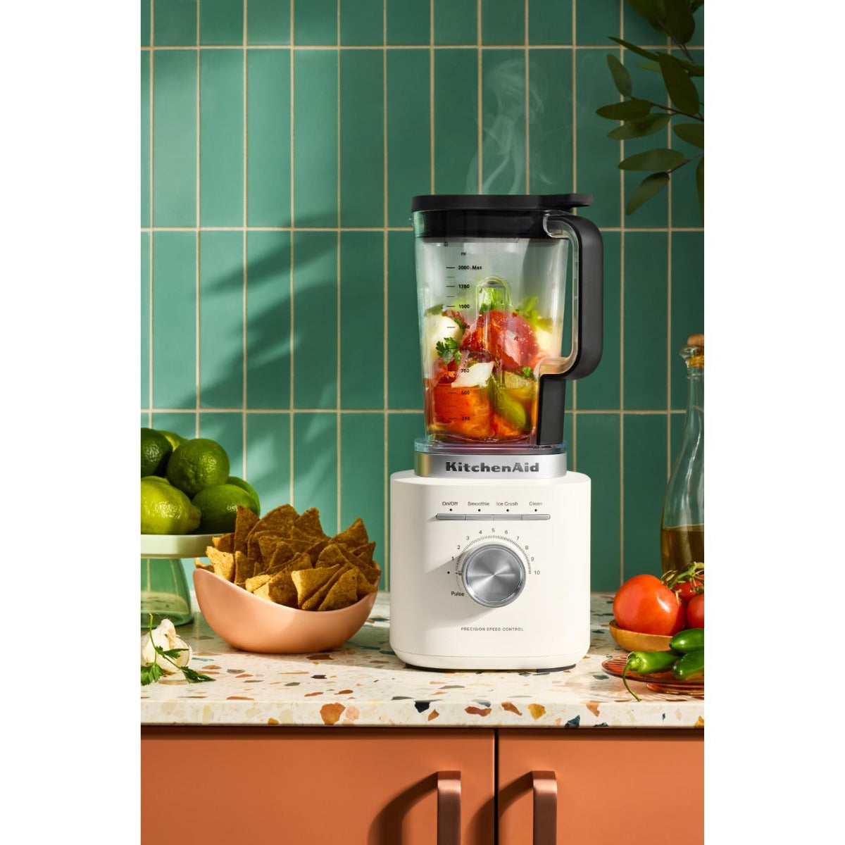 KitchenAid - Pure Power Blender - Porcelain White