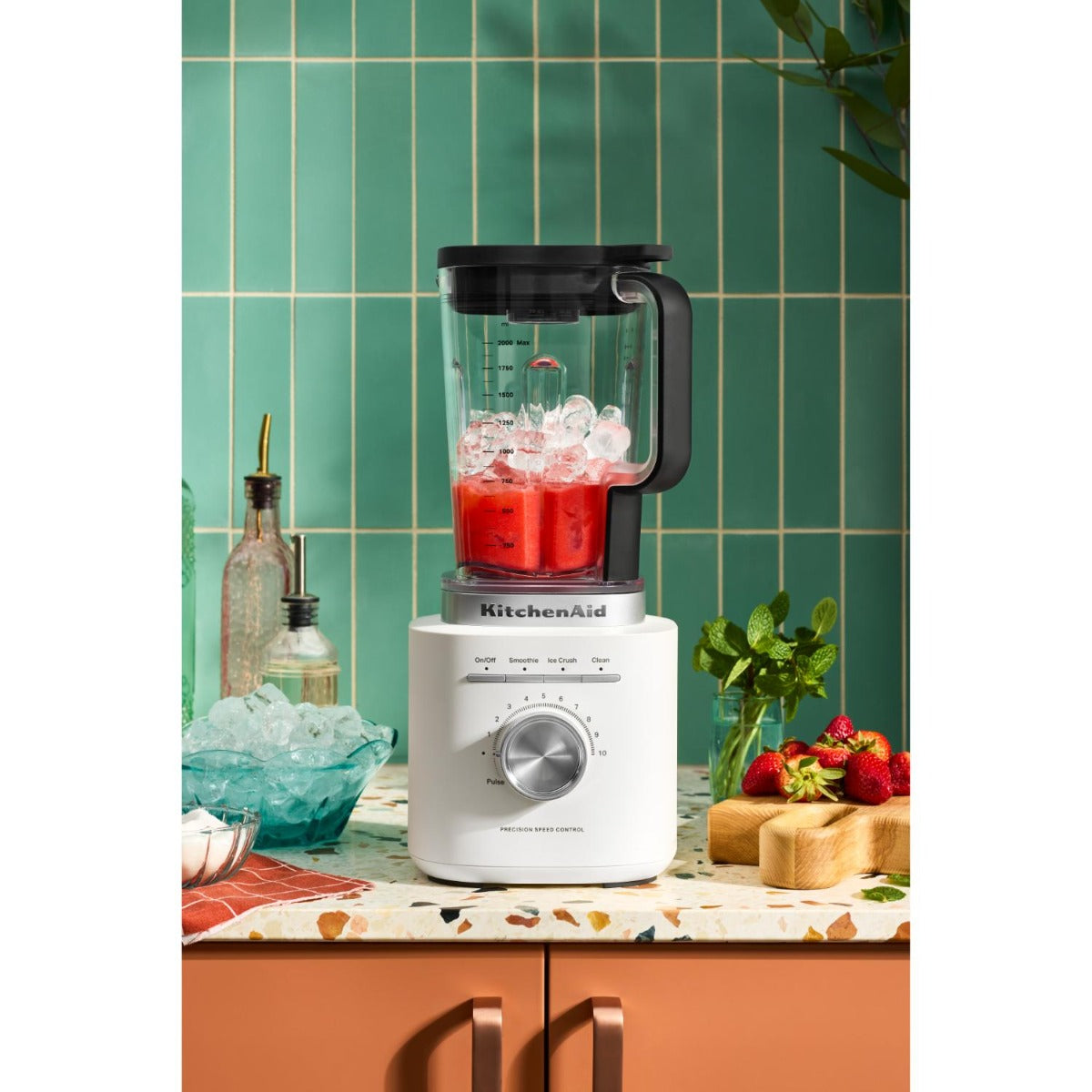 KitchenAid - Pure Power Blender - Porcelain White