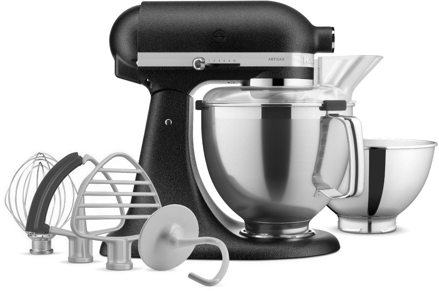 KitchenAid - Artisan KSM195 Tilt Head Mixer - Cast Iron Black