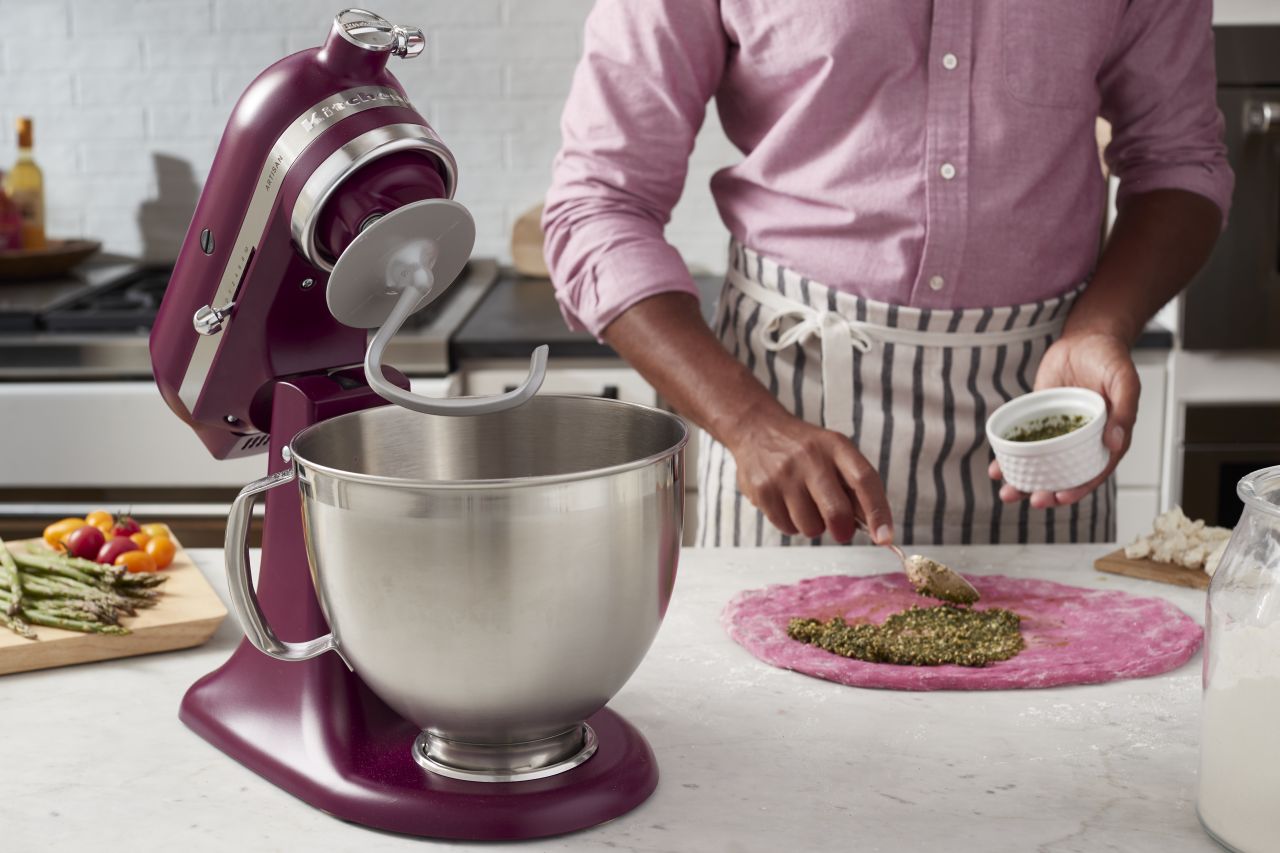 KitchenAid - Artisan KSM195 Tilt Head Mixer - Beetroot