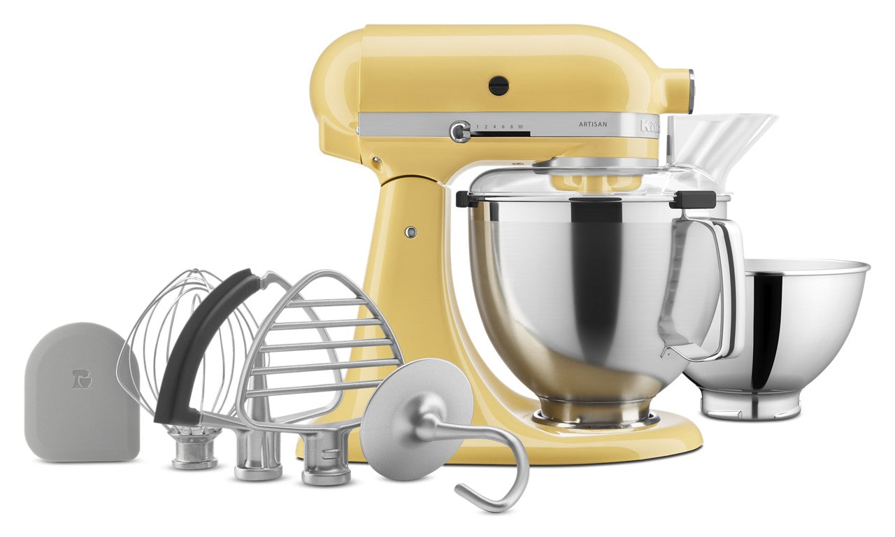 KitchenAid - Artisan KSM195 Tilt Head Mixer - Majestic Yellow Mixer